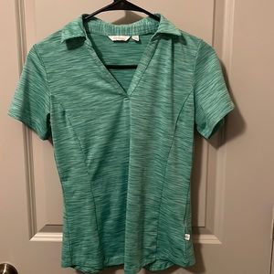 Teal polo